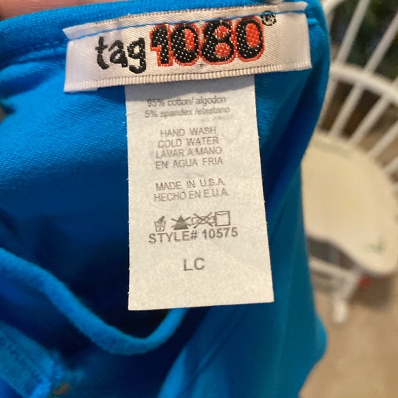 Super cute one shoulder top. Size child large. Excellent condition. - Picture 6 of 7